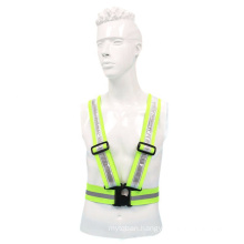 JB Mine Construction Safety Protection Reflective Jacket 120MAH Battery Recycled ABS Buckle, reflective cropped jacket/